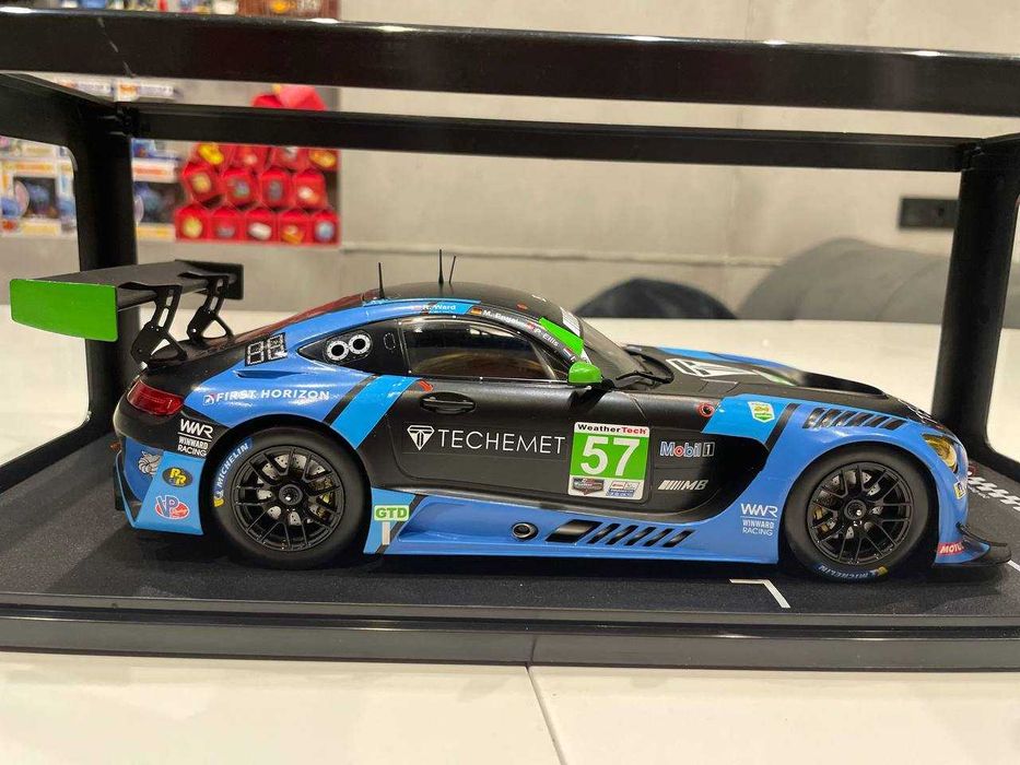 Mercedes Benz 1/18 43 W201 W108 AMG GT GT3 EVO DTM Ixo Werk83 Triple9