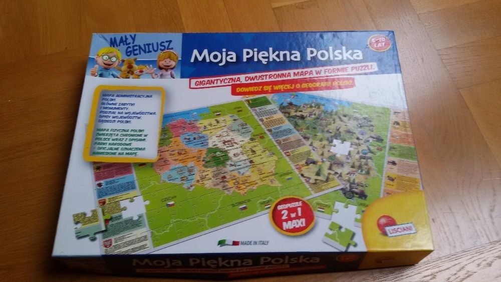 Puzle mapa na sprzedaż