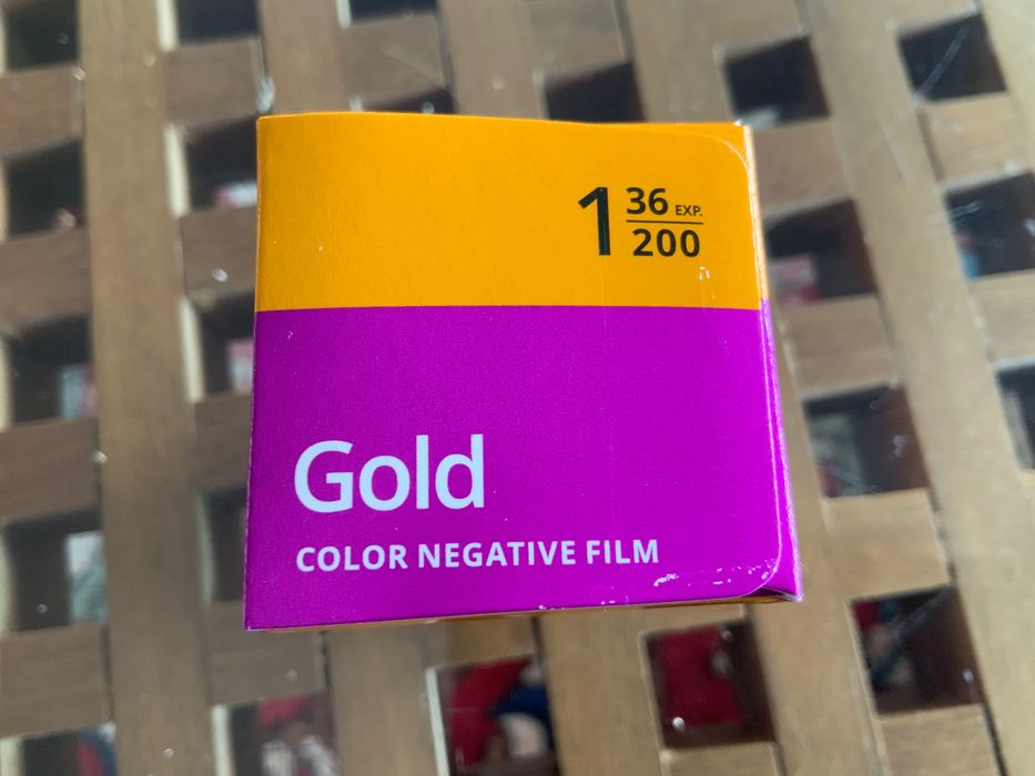 Kodak Gold 200 ASA 36 exp Filme a cor. Expira em Jan 2026
