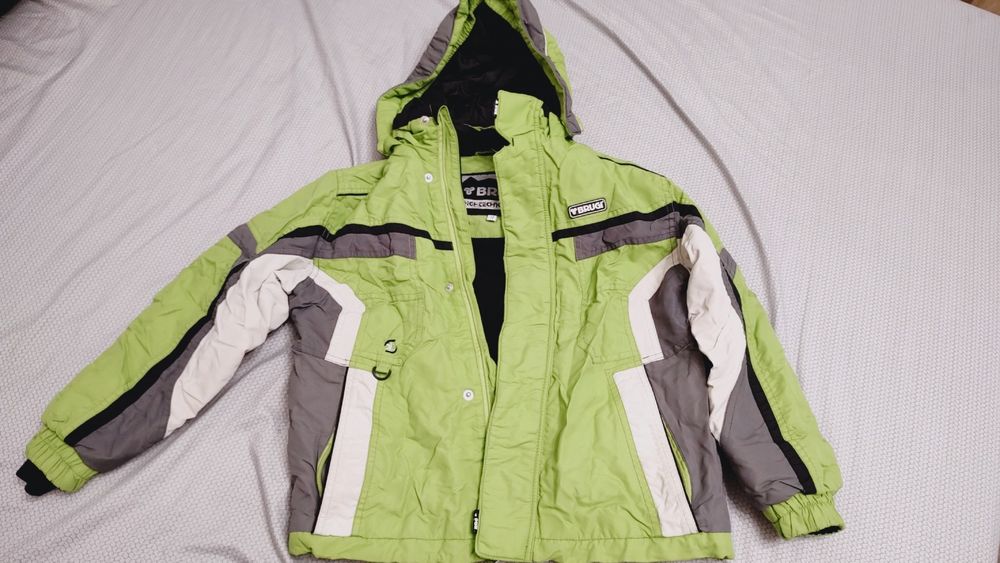 Kurtka i spodnie narciarskie Brugi na 140cm