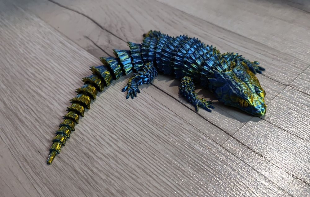 3D figurka jaszczurki