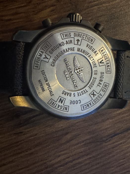 Breitling chronospace military