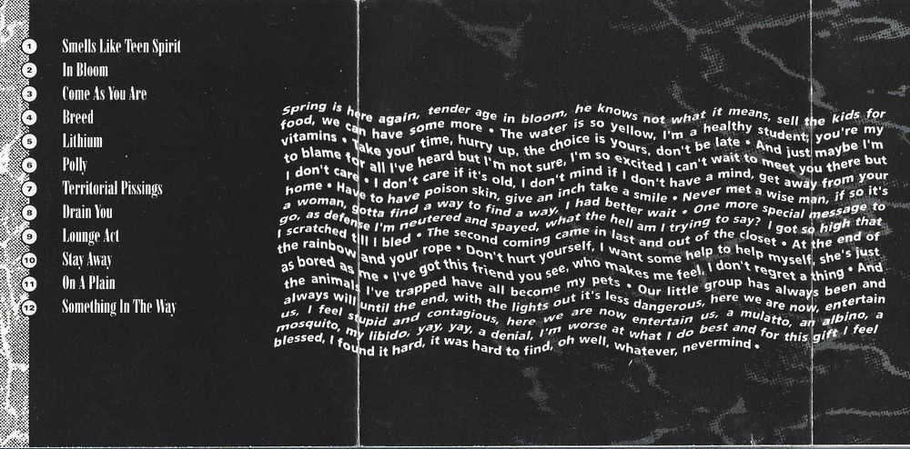 Nirvana - - - - - Nevermind - - - - - CD