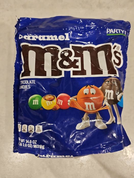 M&M’s CARAMEL – amerykańska WERSJA