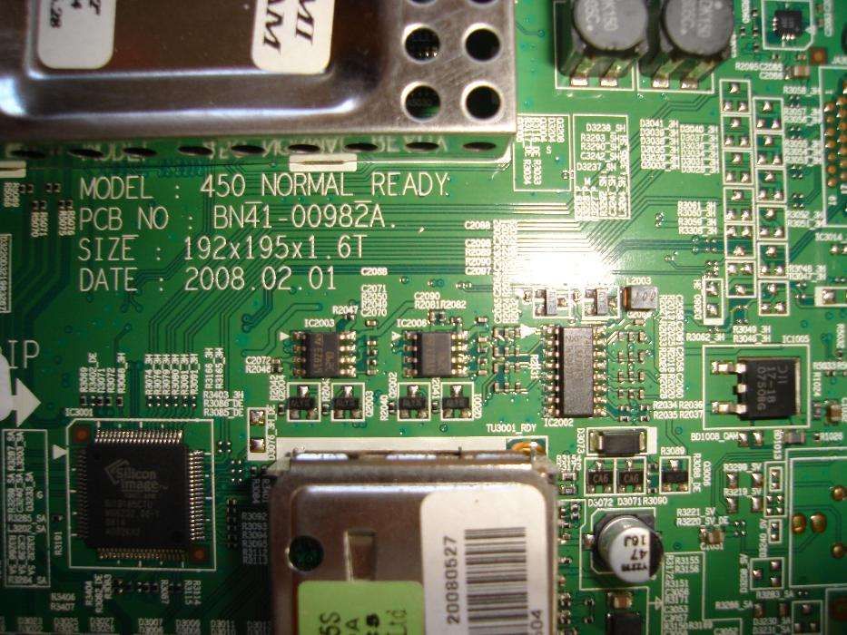 main board BN41-OO982A / BN94-O1769B lcd samsung