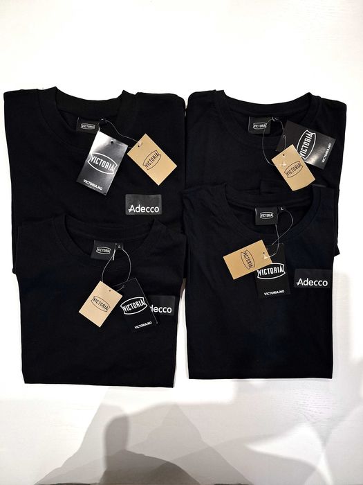 Nowa Bluza robocza czarna + 3x T-shirt roboczy rozm L