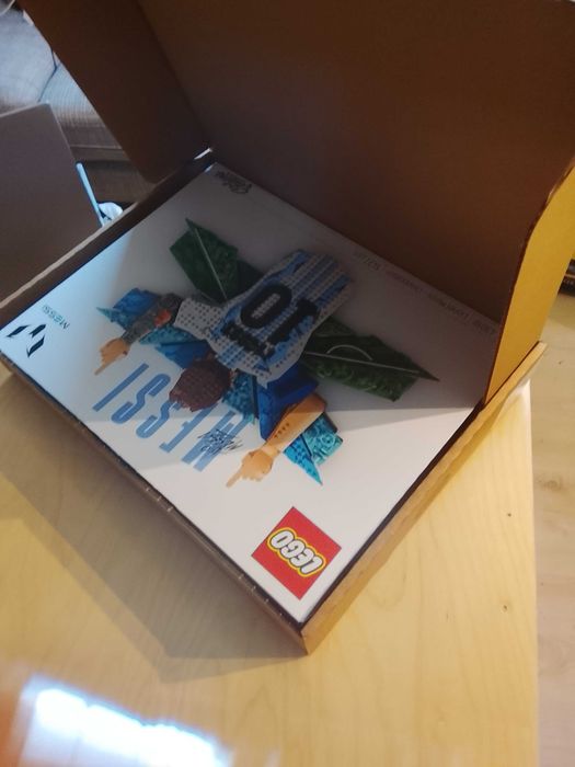 LEGO Editions 43018 Lionel Messi — Celebration, NOWY, zaklejony