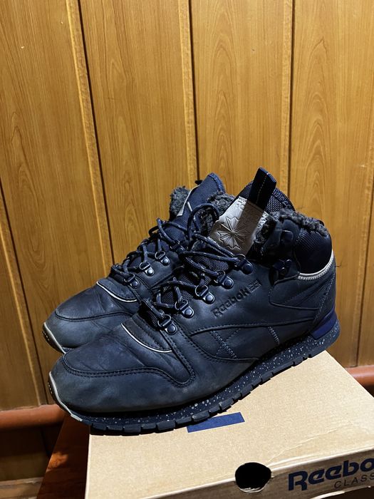 Reebok cl LTHR mid SHERPA II spp 45eur зимові ботінки