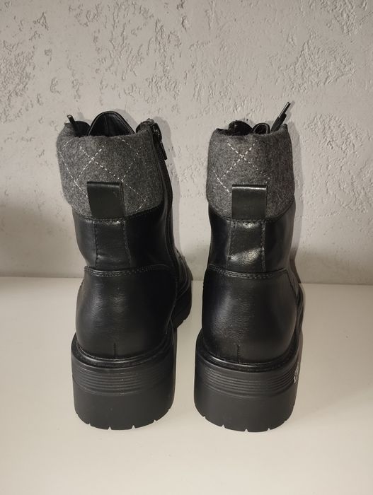 Nowe, czarne botki trapery Esprit r. 42