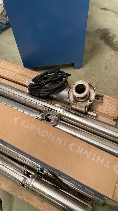 Bombas de água para furos e quadros Grundfos -Depósito 30.000L inox