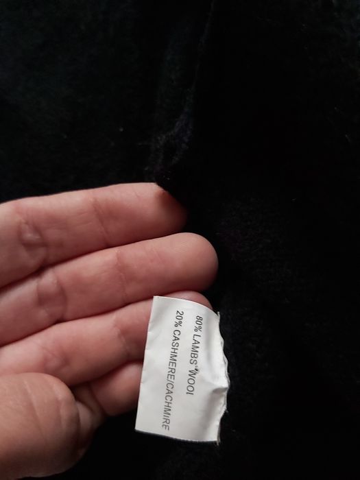 Sweter Armani exchange L wełna kaszmir