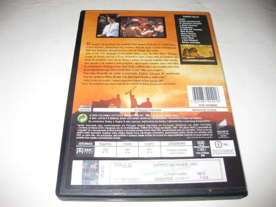 DVD "Espírito Selvagem" com Matt Damon/Raro!