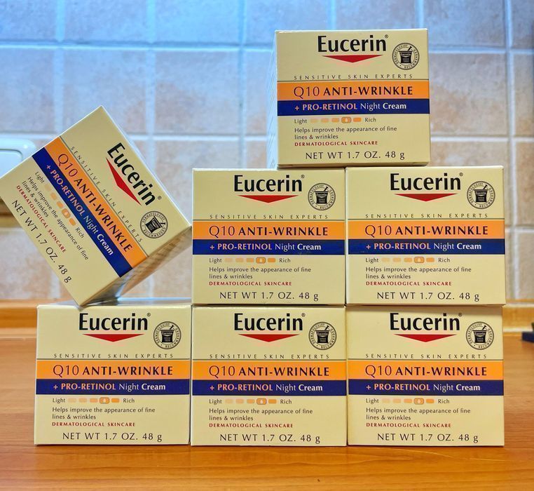 Нічний крем Eucerin проти зморшок із коензимом Q10 + Про-ретінол