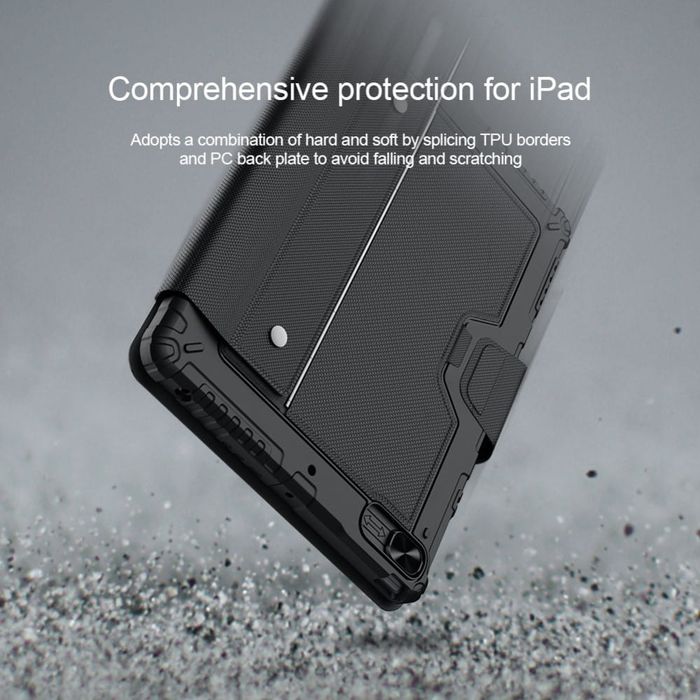 NILLKIN Etui Obudowa Klawiatura TouchPad do iPad 9/8/7 10.2