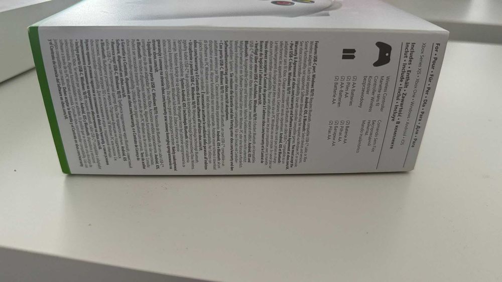 Bezprzewodowy kontroler Xbox Series X QAS- biały NOWY