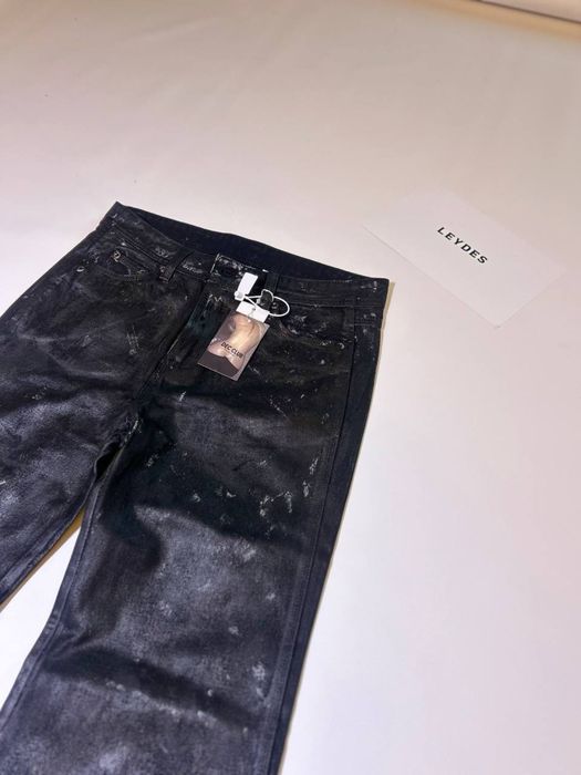 Haveyoudiebefore waxed denim