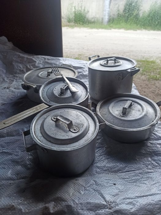 Кастрюли алюминиевые СССР