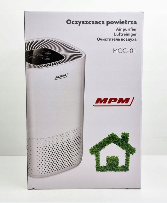 Oczyszczacz powietrza mpm moc-01 filtr HEPA nowy