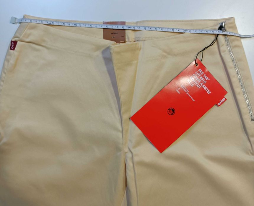Spodnie damskie LEVI'S żółte 32/34
