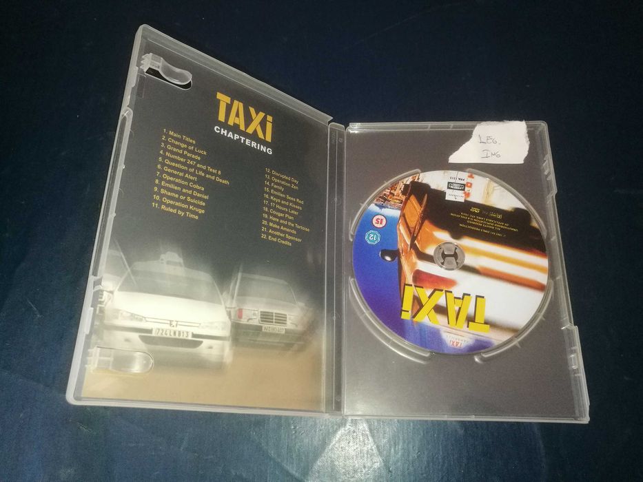 TAXI (LUC BESSON) DVD (legendagem em Inglês)