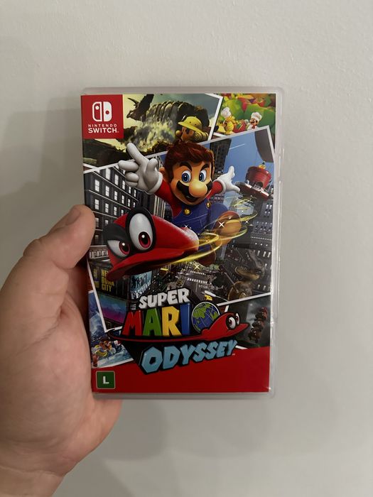 Jogo Nintendo Switch - Super Mario Odyssey