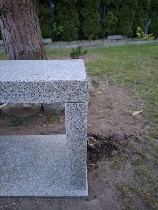 Ławka Granitowa do Ogrodu