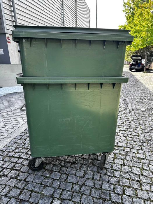 Contentores de Lixo 1100L CONTENUR – Industriais – 4 Rodas