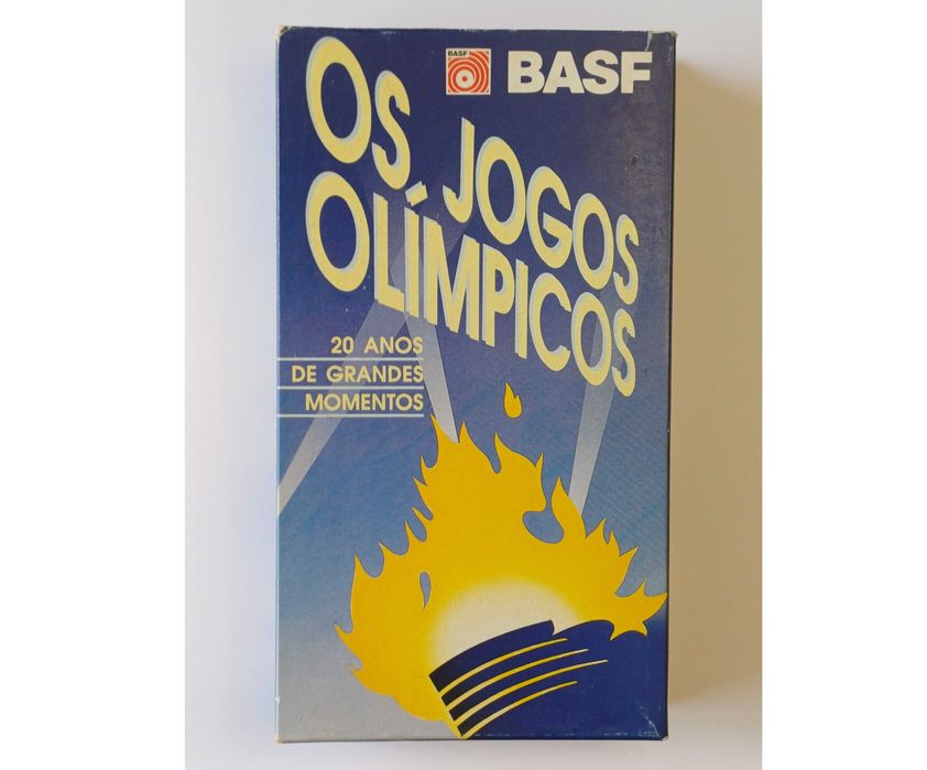 Cassete vídeo VHS – Os jogos olímpicos – 20 anos de grandes momentos