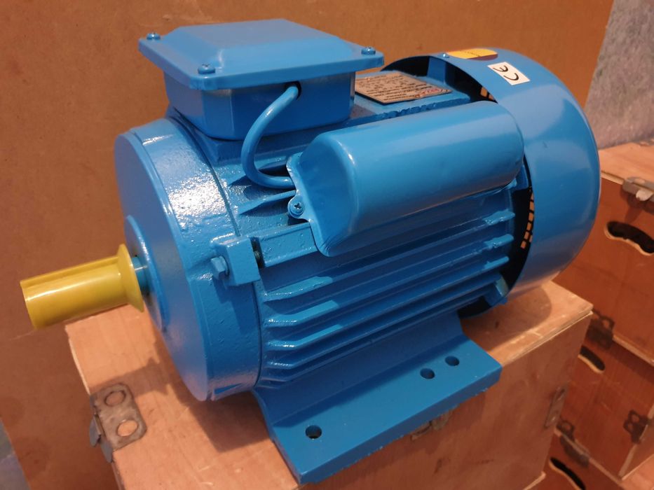 Двигатель однофазный, 220В, электродвигатель, мотор, електромотор: 3 ...