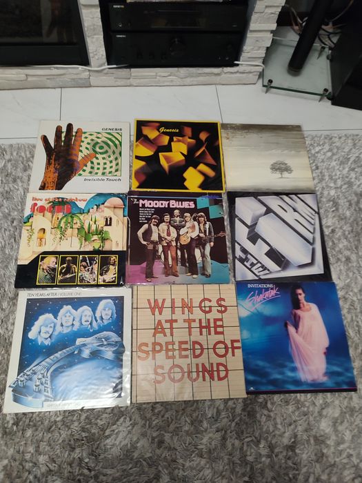 Винил фирменный Genesis, supertramp  и др.