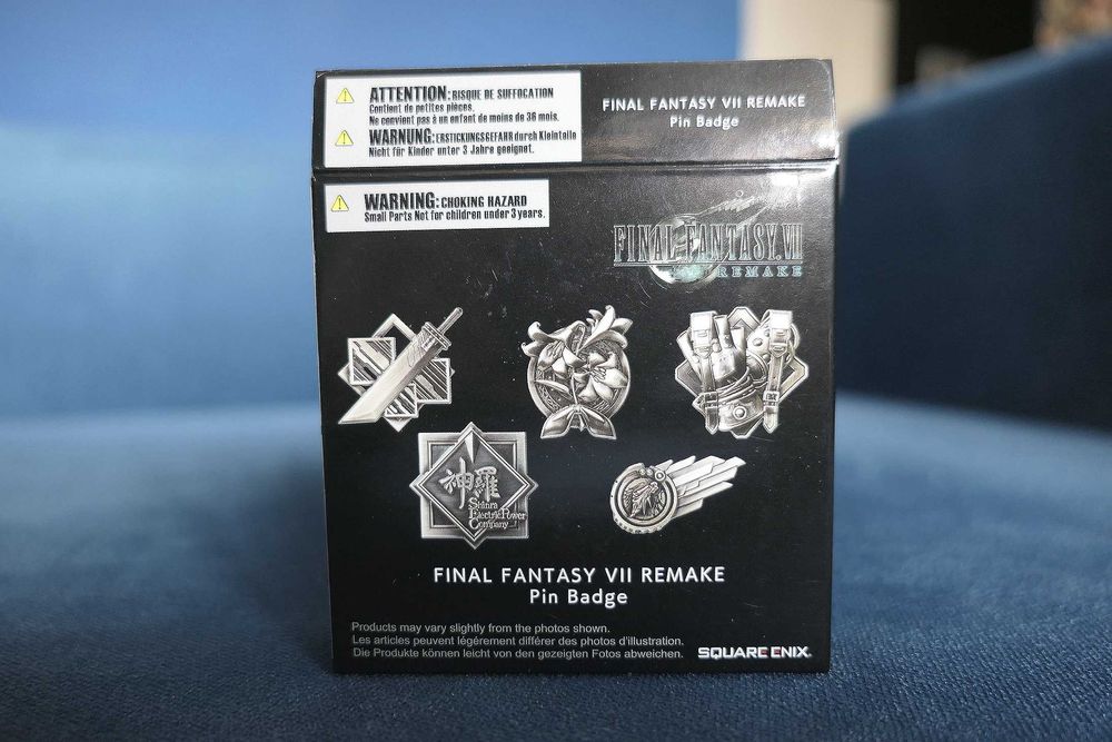 Przypinka Final Fantasy VII Tifa