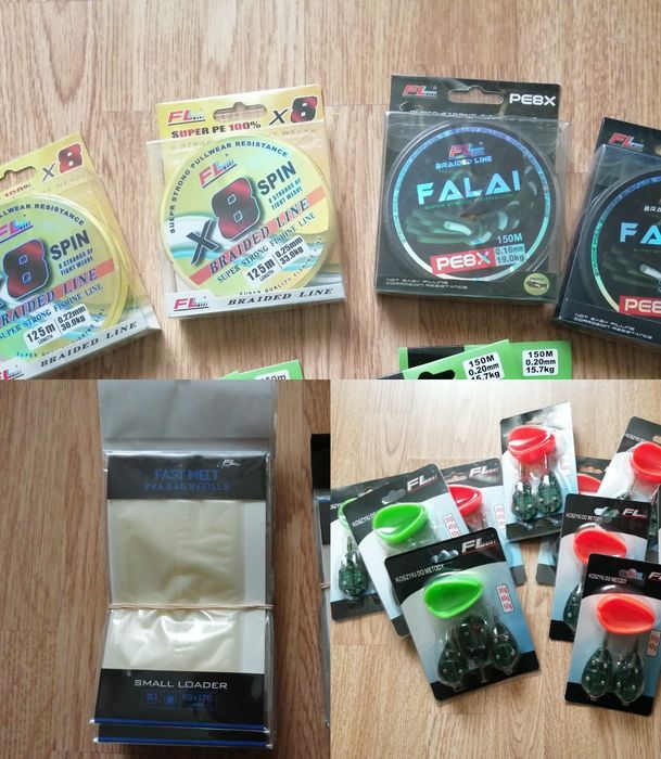 Флет кормушки нитки Falai пва пакети