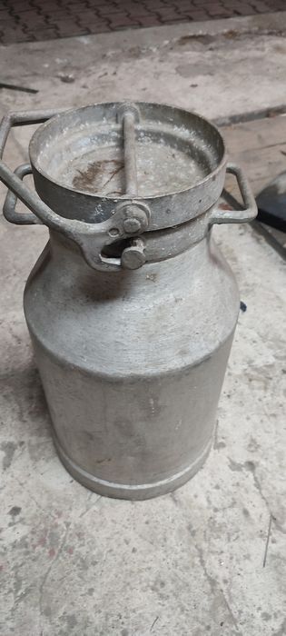 Bańka na mleko aluminiowa