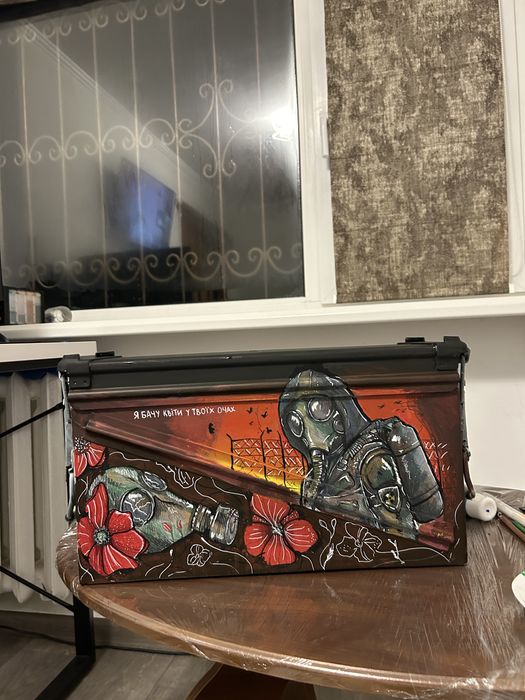 Розпис стін, тубусів, ящиків, гільз і тд