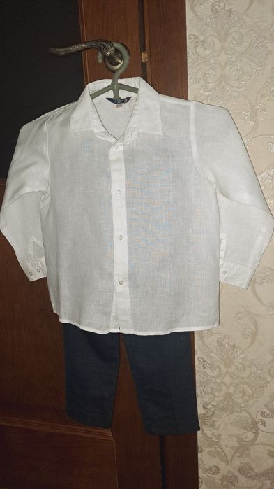 Рубашка брюки штани костюм на свято для хлопчика