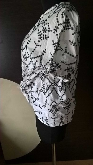 Bluzka nietoperz Warehouse wiązana na dole-rozmiar 14,42,XL