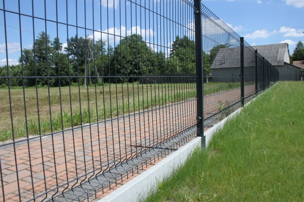 Ogrodzenie panelowe komplet panel h123 fi4mm 52zł/mb RZEPIENNIK