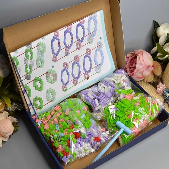 Игрушка Конструктор Magic Blocks Ведмедик Мишка Медвідь Светиться