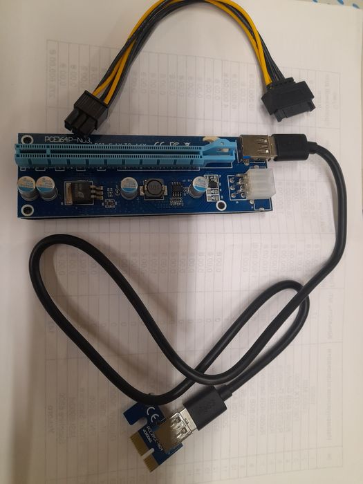 Райзер RX riser 006c 6 pin