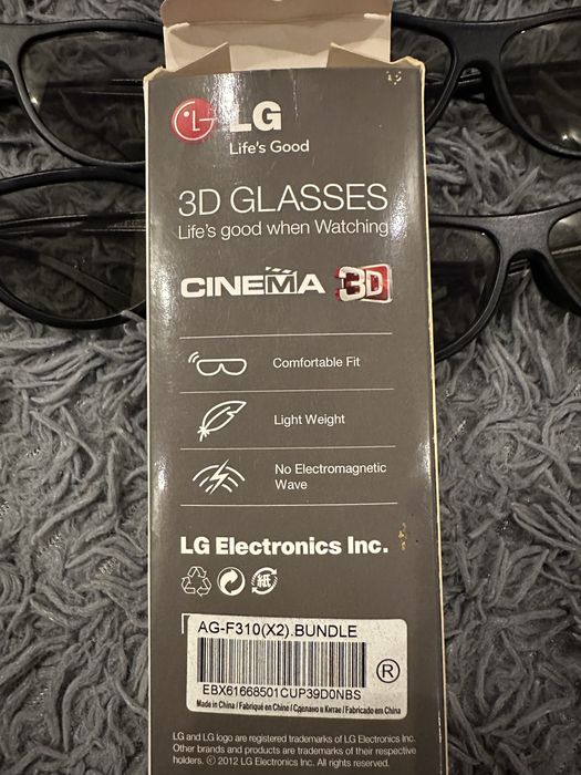3d очки Lg (4 пары)