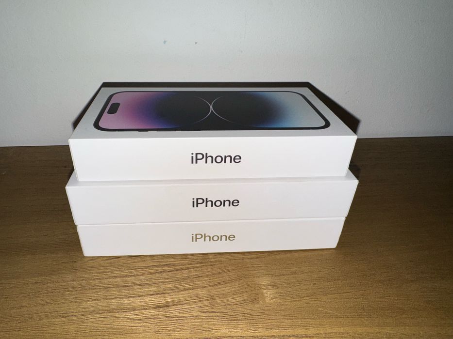 1 caixa de iPhone 14 Pro