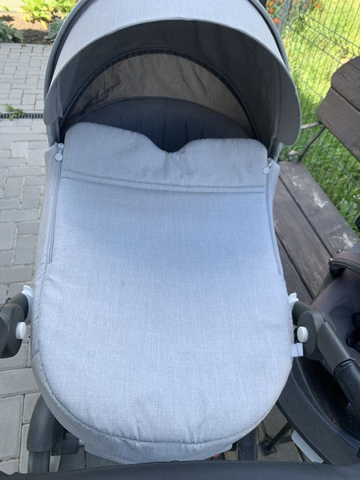 Коляска stokke  trailz 2в1 прогулка люлюка каляска візок