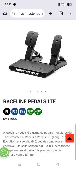 Thrustmaster Raceline II Pedals