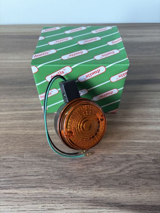 NOWY DUELLS kierunkowskaz okrągły TYŁ MZ TS 125 MZ TS 150 MZ TS 250