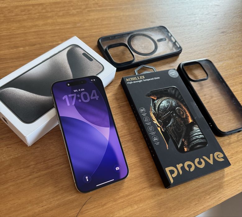 iPhone 15 Pro | jak nowy | Nowa bateria 100% | Okazja