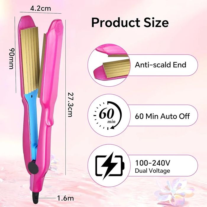 Karbownicw do włosów z 5 ustawieniem ciepła