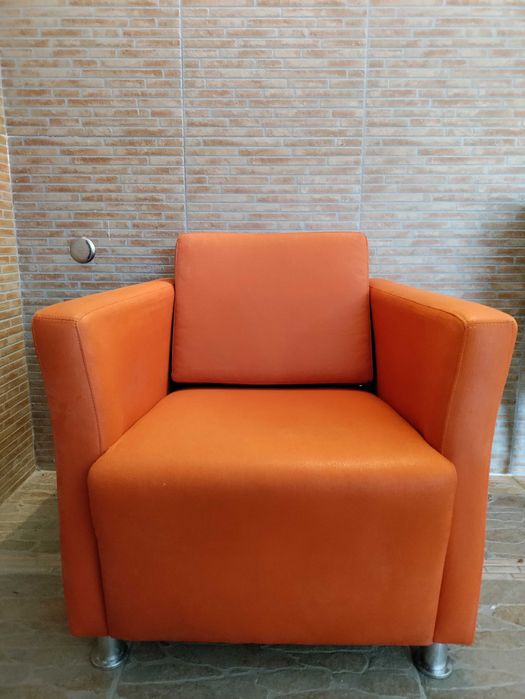 Orange Armchair
