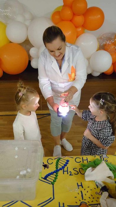 Научное шоу, химическое шоу, сухой лед, слаймы