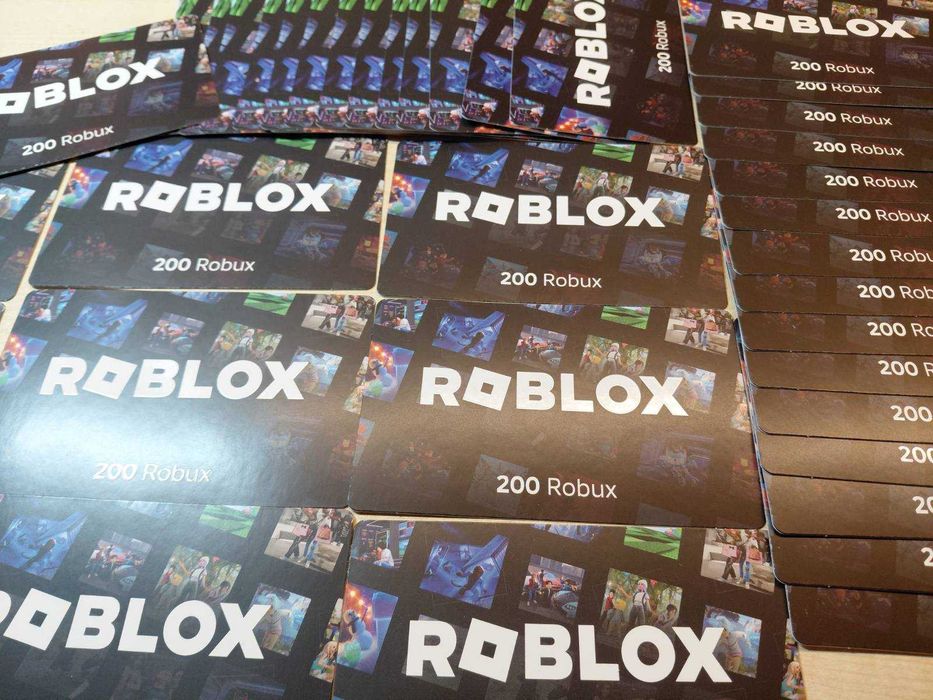 Подарункові картки роблокс (1600 robux)