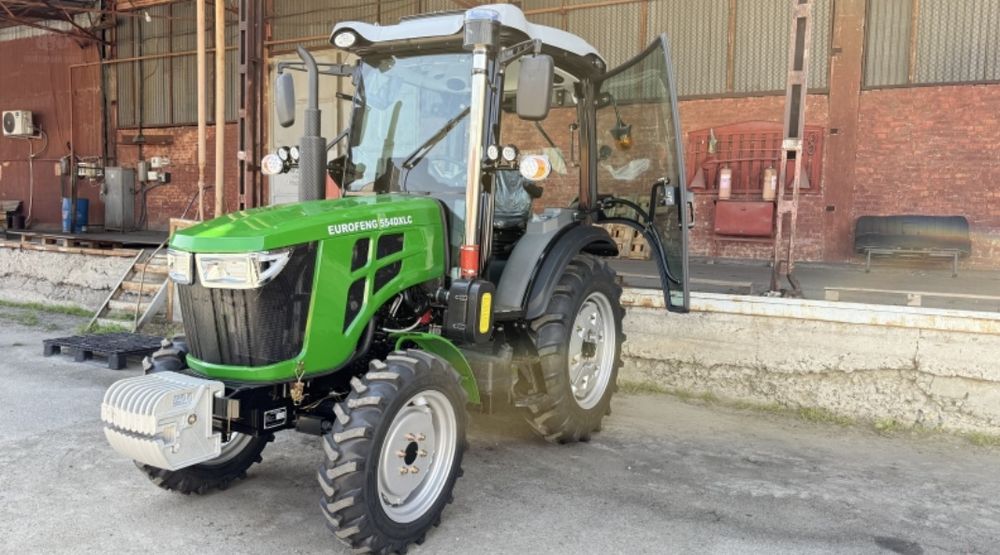 Мінітрактор Euro feng 554  Реверс Кондиціонер Примусова гідравліка